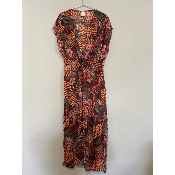 Sofia by Sofia Vergara Portia batwing Tropical / Caftan- Women's Size M - NWT - Picture 3 of 6